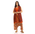 Cotton printed harem pants